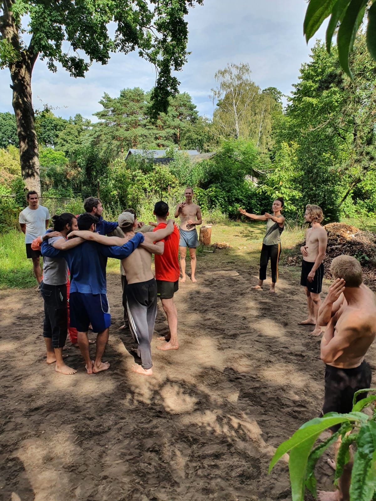 Teaching a workshop with Joseph Bartz back in 2018